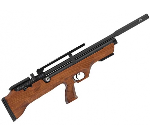 Пневматическая винтовка Hatsan FLASHPUP QE (дерево) 5,5мм по низким ценам в магазине Пневмач