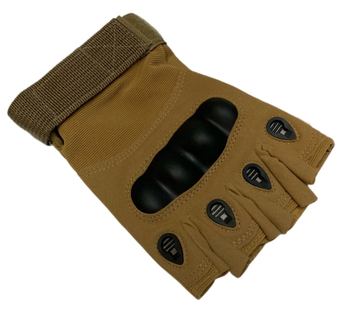 Перчатки тактические RealArm Z903 без пальцев песочного цвета M по низким ценам в магазине Пневмач