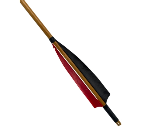 Стрела для лука RealArm из дерева 30 дюйма, 20 гр.  7.9мм (бамбук)  по низким ценам в магазине Пневмач
