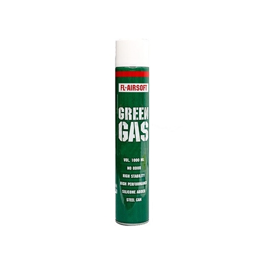 ГАЗ  Green gas FL-AIRSOFT 1000 мл (грин-газ, групповая тара 12 штук)	
