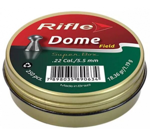Пули пневматические RIFLE field series dome 5,5мм, 1,19г (250шт.) по низким ценам в магазине Пневмач