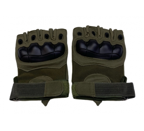 Перчатки тактические RealArm Z902 без пальцев цвета хаки  L по низким ценам в магазине Пневмач