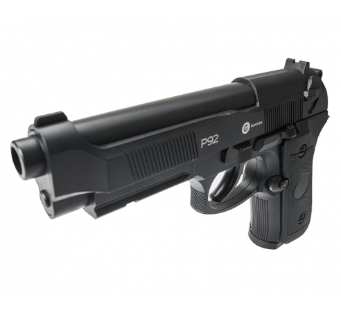 Пневматический пистолет Gunter P92 (аналог беретты 92) по низким ценам в магазине Пневмач