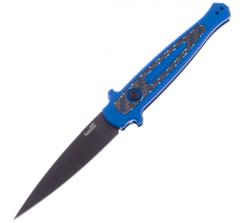 Нож автоматический KERSHAW Launch 8 7150BLUBLK, сталь CMP154 по низким ценам в магазине Пневмач