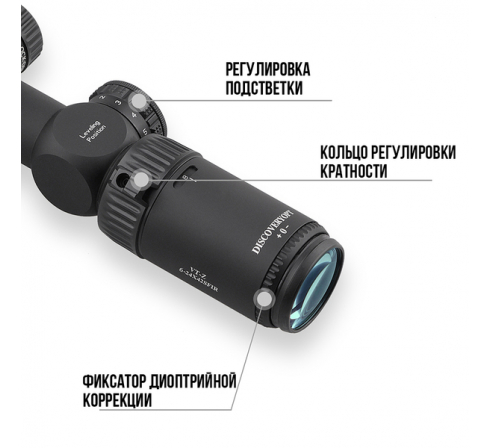 Оптический прицел DISCOVERY VT-Z 6-24X42SFIR FW25 по низким ценам в магазине Пневмач