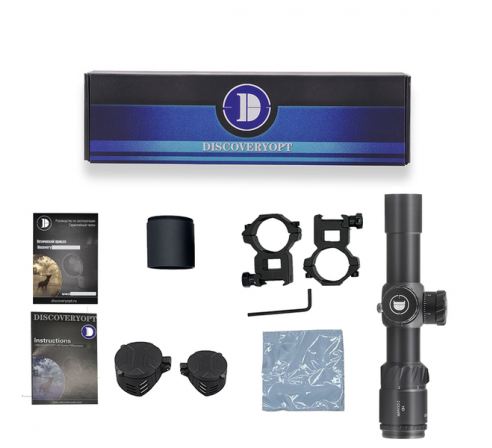 Оптический прицел DISCOVERY HD 2-12X24SFIR FFP FW30 по низким ценам в магазине Пневмач