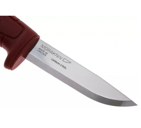 Нож Morakniv Basic 511 углеродистая сталь, пластиковая ручка (красная) по низким ценам в магазине Пневмач