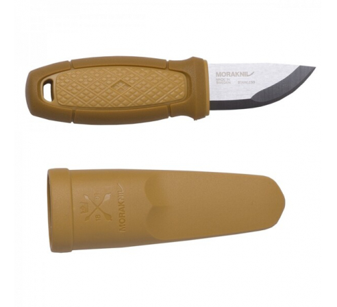 Нож Morakniv Eldris, нержавеющая сталь, цвет желтый, с ножнами	 по низким ценам в магазине Пневмач