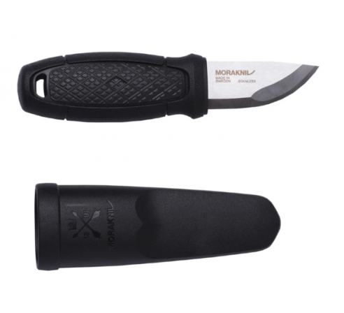Нож Morakniv Eldris, нержавеющая сталь, цвет черный, с ножнами		 по низким ценам в магазине Пневмач