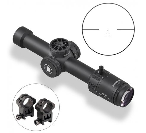 Оптический прицел DISCOVERY ED-AR 1-6X24IR BDC FFP FW30 по низким ценам в магазине Пневмач