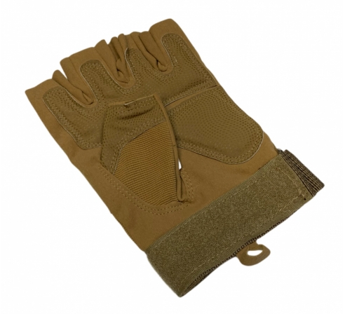 Перчатки тактические RUSARM Z903 без пальцев песочного цвета M по низким ценам в магазине Пневмач