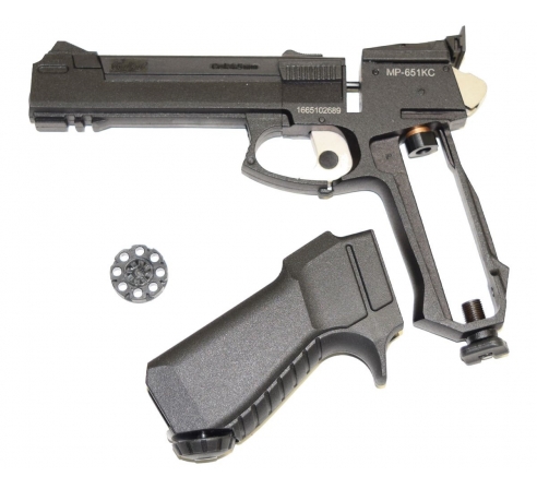 Пневматический пистолет МР-651 КС (корнет) по низким ценам в магазине Пневмач