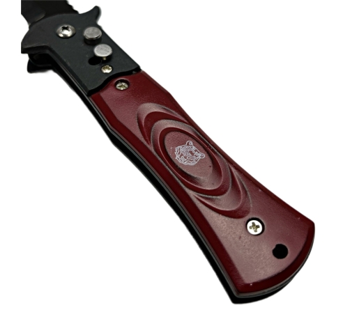 Нож автоматический металл чехол K890 (8385) по низким ценам в магазине Пневмач