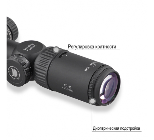 Оптический прицел DISCOVERY VT-R 4-16X42AOAC FW25 по низким ценам в магазине Пневмач