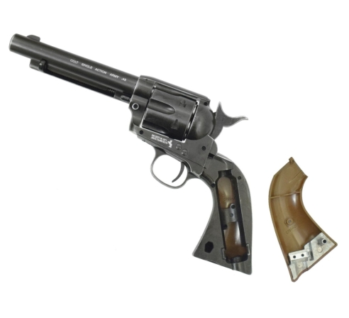 Пневматический револьвер Umarex Colt SAA 45 Pellet Antique (пулевой) по низким ценам в магазине Пневмач