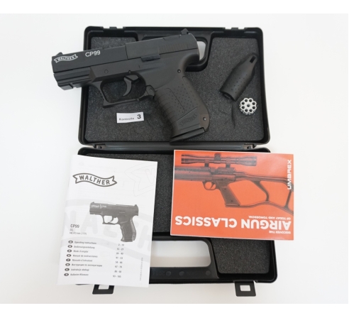 Пневматический пистолет Umarex Walther CP99  (аналог вальтер п99) по низким ценам в магазине Пневмач