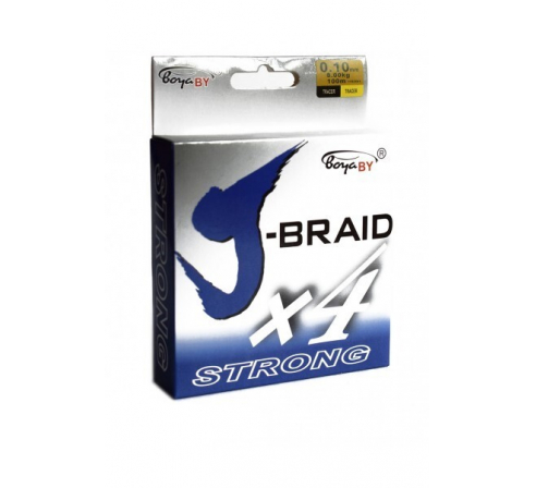 Плетенка "Braid" X4 100м по низким ценам в магазине Пневмач