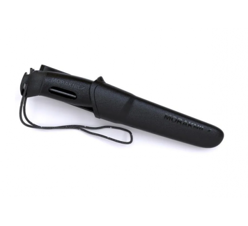 Нож Morakniv Companion Black, нержавеющая сталь, цвет черный по низким ценам в магазине Пневмач