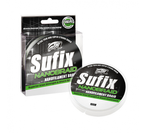 Леска плетеная SUFIX Nano Braid зеленый камуфляж 100 м 0.06 мм 3.3 кг по низким ценам в магазине Пневмач
