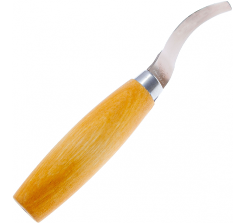 Нож Morakniv Hook Knife 163 Double Edge ложкорез, нержавеющая сталь, рукоять из березы, 13445 по низким ценам в магазине Пневмач