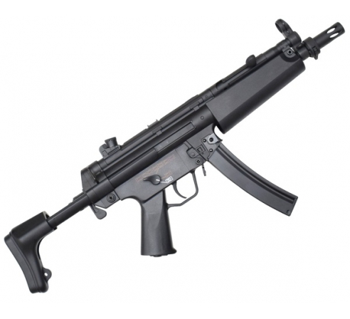 Страйкбольный автомат CYMA MP-5, AEG, металл, пластик, выдвижной приклад, ЗУ, АКБ - CM041J по низким ценам в магазине Пневмач