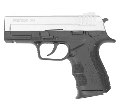 Пистолет охолощенный СХП  RETAY X1 (Springfield XD) 9mm P.A.K, никель по низким ценам в магазине Пневмач