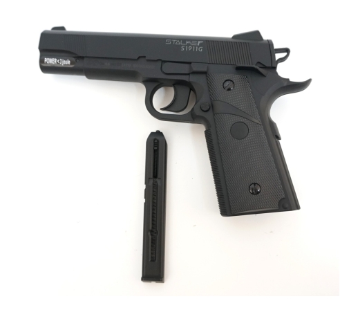 Пневматический пистолет Stalker S1911G  по низким ценам в магазине Пневмач