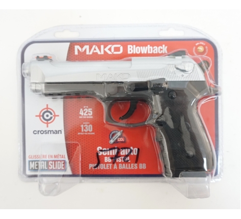 Пневматический пистолет  Crosman CM9B Mako 4,5мм по низким ценам в магазине Пневмач