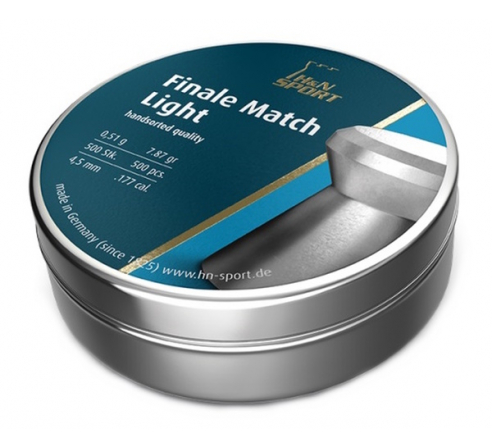 Пули пневматические H&N Match Light 4,5мм, 0,51г (500шт.) по низким ценам в магазине Пневмач