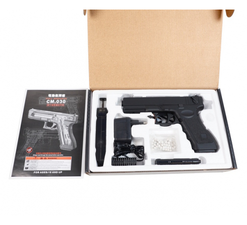Пистолет страйкбольный GLOCK 18, CYMA, AEP (CM030) по низким ценам в магазине Пневмач