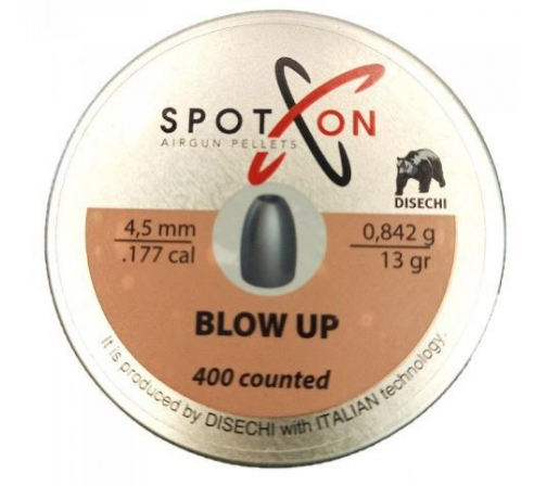 Пули пневматические Spoton Blow Up 4,5мм, 0,84г (400шт.) по низким ценам в магазине Пневмач
