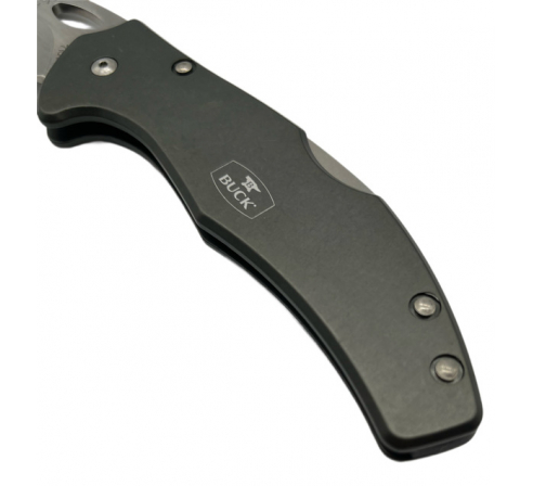 Нож BUCK  Ascend LT Black (B0715BKS) оливковая алюминиевая рукоять по низким ценам в магазине Пневмач