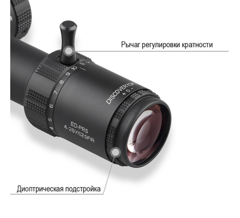 Оптический прицел DISCOVERY ED-PRS GEN2 4-20X52SFIR FW34 по низким ценам в магазине Пневмач