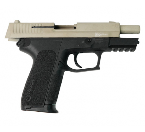Пистолет охолощенный СХП RETAY S2022, (Sig Sauer), кал. 9mm. P.A.K, сатин по низким ценам в магазине Пневмач