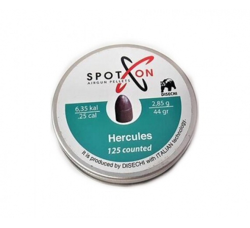 Пули пневматические Spoton Hercules 6,35мм, 2,85г (125шт.) по низким ценам в магазине Пневмач
