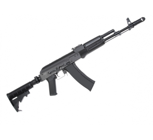 Страйкбольный автомат CYMA RK-74, AEG, металл, пластик, выдвижной приклад, ЗУ, АКБ - CM040M по низким ценам в магазине Пневмач