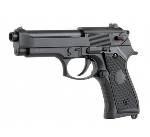 Пистолет страйкбольный M92, CYMA, AEP, зарядка через USB (CM126S) по низким ценам в магазине Пневмач