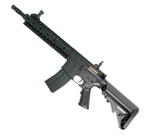 Автомат страйкбольный CYMA M4, нейлон, пластик, скл.прикл, ЗУ, АКБ (CM501) по низким ценам в магазине Пневмач