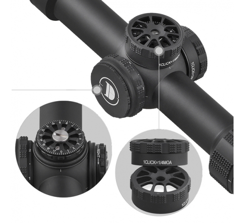 Оптический прицел DISCOVERY ED-AR 1-6X24IR BDC FFP FW30 по низким ценам в магазине Пневмач