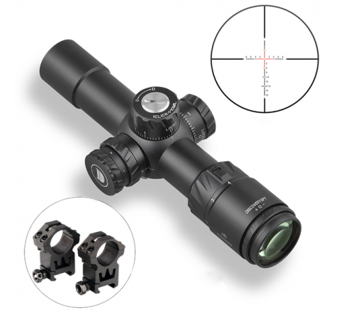 Оптический прицел DISCOVERY HD 2-12X24SFIR FFP FW30 по низким ценам в магазине Пневмач