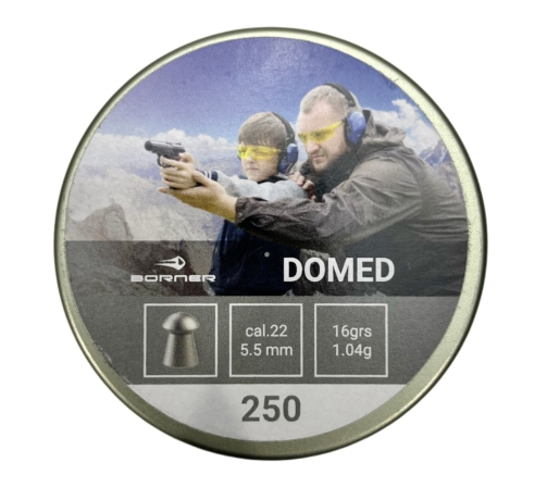Пули пневматические Borner "Domed" 5,5 (250 шт.) по низким ценам в магазине Пневмач