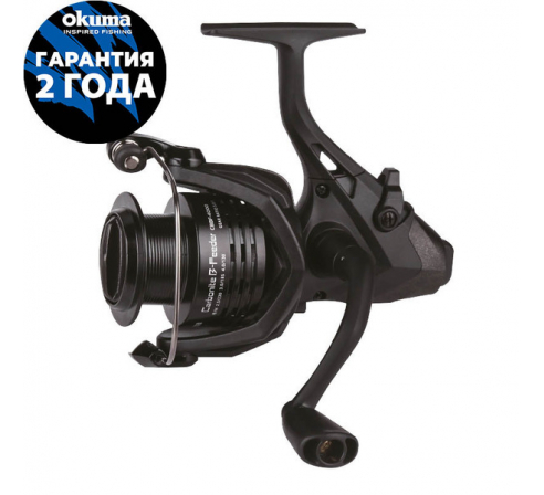 Катушка Okuma Carbonite B-Feeder 4000 + доп. шпуля по низким ценам в магазине Пневмач
