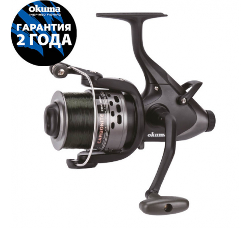 Катушка Okuma Carbonite XP Baitfeeder 140a + доп. шпуля по низким ценам в магазине Пневмач