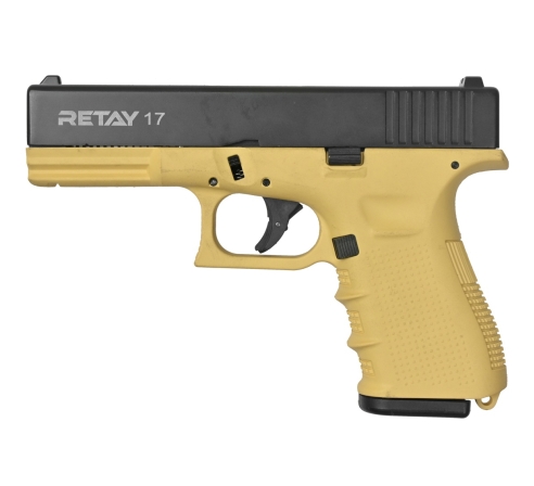 Пистолет охолощенный СХП RETAY PT26 кал. 9mm. P.A.K, YELLOW по низким ценам в магазине Пневмач