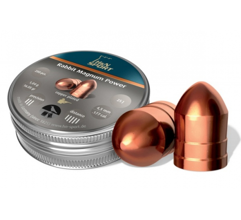 Пули пневматические H&N Rabbit Magnum Power 4,5мм, 1,04г (200шт.) по низким ценам в магазине Пневмач