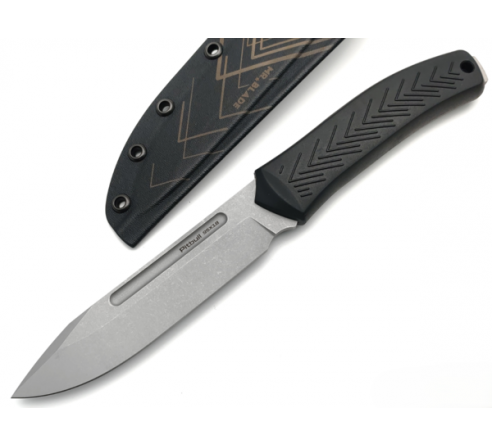 Нож Mr.Blade Pitbull, сталь 95X18 Stonewash, Elastron Black по низким ценам в магазине Пневмач