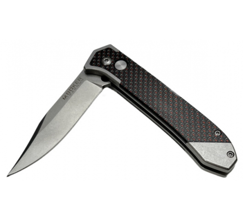 Нож автоматический Boker Rubico сталь и карбон, клинок 440А BK01SC054 по низким ценам в магазине Пневмач