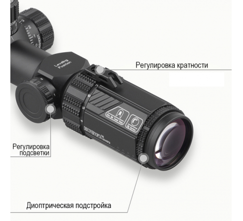 Оптический прицел DISCOVERY HS GEN2 4-16X44SFIR FW30 по низким ценам в магазине Пневмач