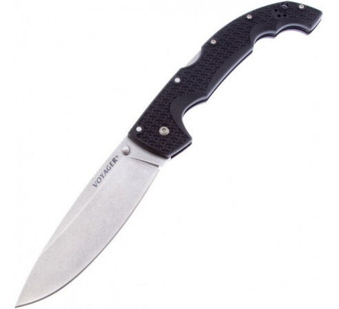 Нож Cold Steel Voyager Extra Large Drop Plain Edge 29AXB по низким ценам в магазине Пневмач