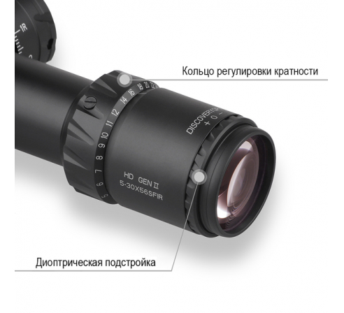 Оптический прицел DISCOVERY HD GEN2 5-30X56SFIR Lock FW34	 по низким ценам в магазине Пневмач